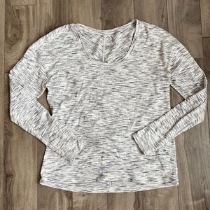 lululemon athletica Gray Long Sleeve Tee